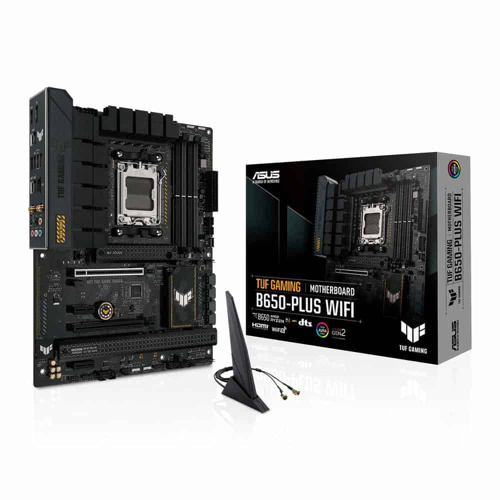 ASUS TUF GAMING B650-PLUS WIFI DDR5 PCIe 4.0 ATX Motherboard